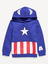Image number 1 showing, Marvel™ Captain America Unisex Hoodie for Toddler