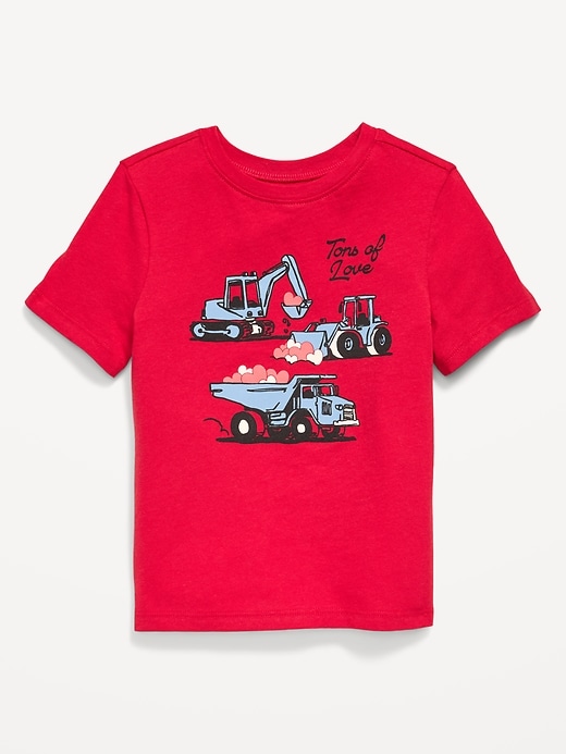 Image number 1 showing, Short-Sleeve Unisex Graphic T-Shirt for Toddler