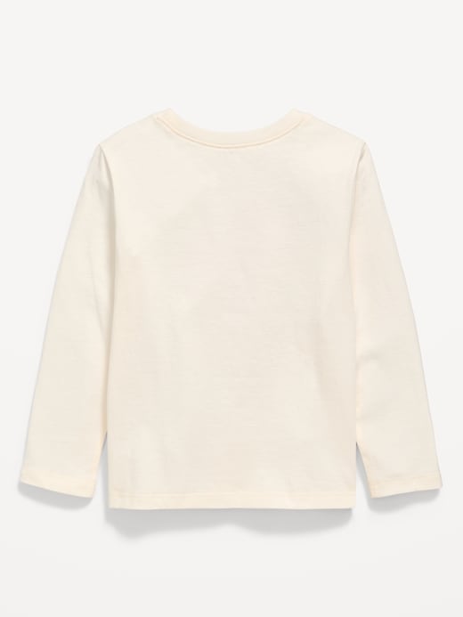 Image number 2 showing, Long-Sleeve Unisex Graphic T-Shirt for Toddler