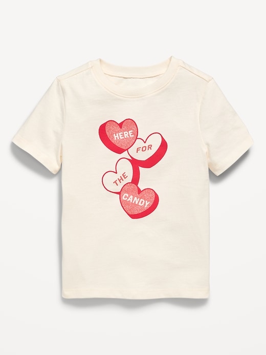 Image number 1 showing, Short-Sleeve Unisex Graphic T-Shirt for Toddler