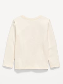 Image number 2 showing, Long-Sleeve Unisex Graphic T-Shirt for Toddler