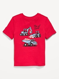 Image number 1 showing, Short-Sleeve Unisex Graphic T-Shirt for Toddler