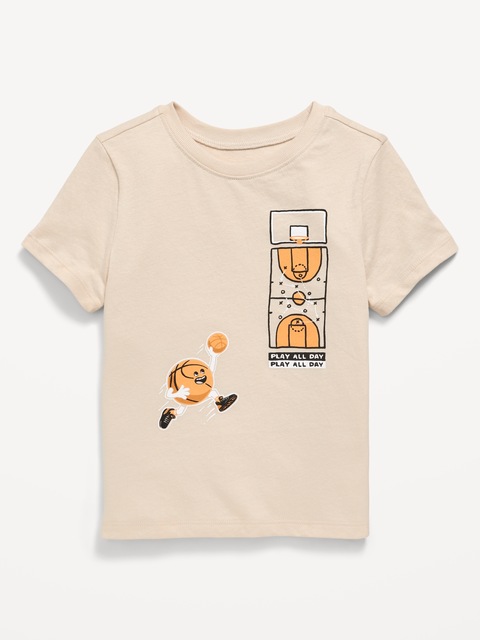 Short-Sleeve Graphic T-Shirt for Toddler Boys - Wish Bone