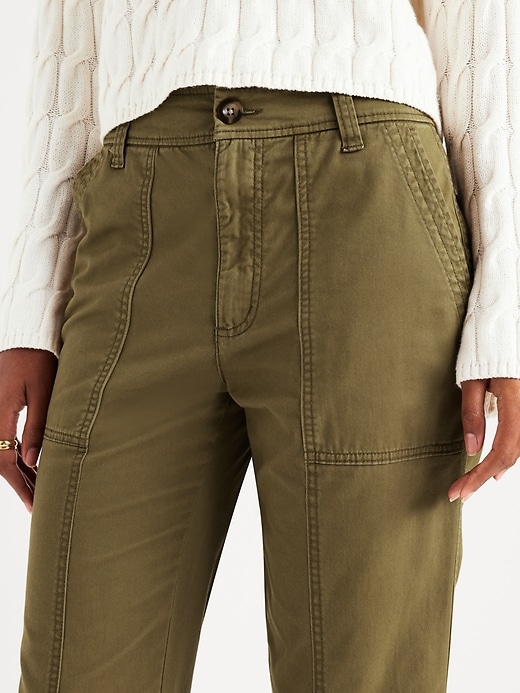 Image number 4 showing, Mid-Rise Flare Pants