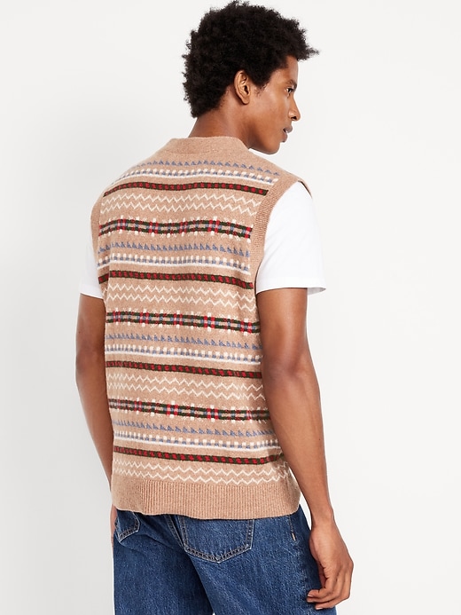 Image number 2 showing, SoSoft Button-Front Sweater Vest