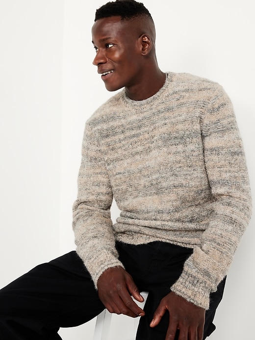 Image number 3 showing, Wool-Blend Crew-Neck Sweater