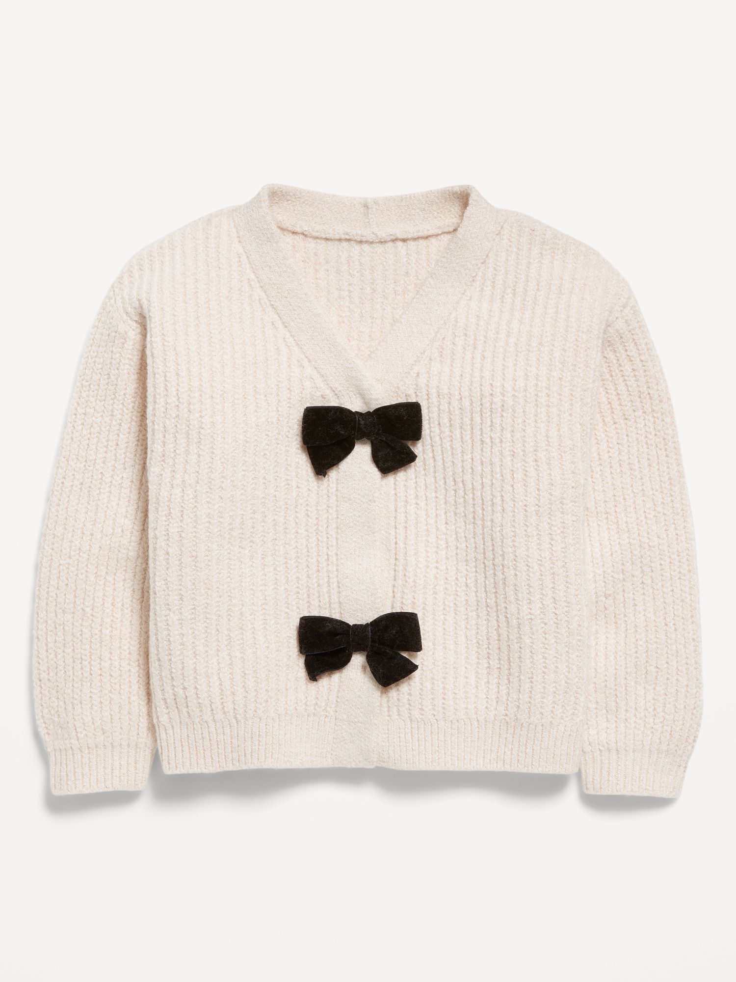 SoSoft Bow Cardigan Sweater for Toddler Girls