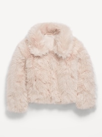Image number 2 showing, Cozy Faux-Fur Jacket for Girls