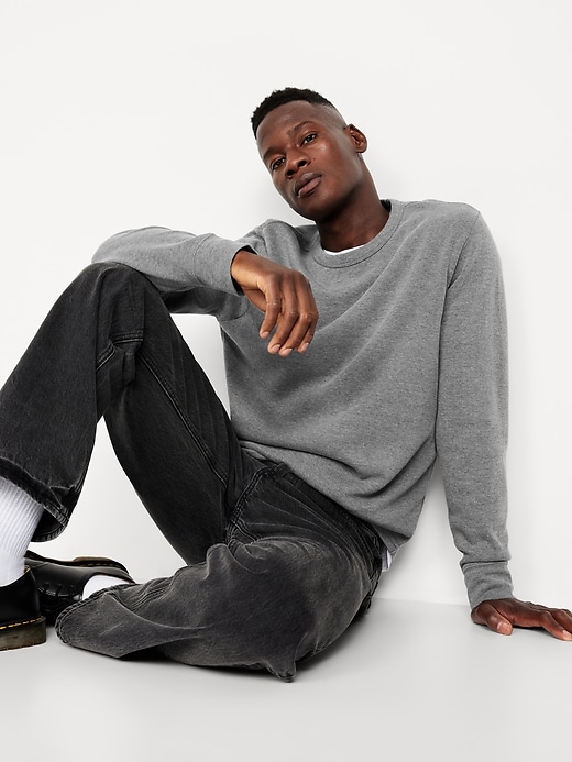 Image number 3 showing, Long-Sleeve French Rib T-Shirt