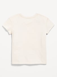 Image number 2 showing, Softest Short-Sleeve Heart-Pocket T-Shirt for Girls