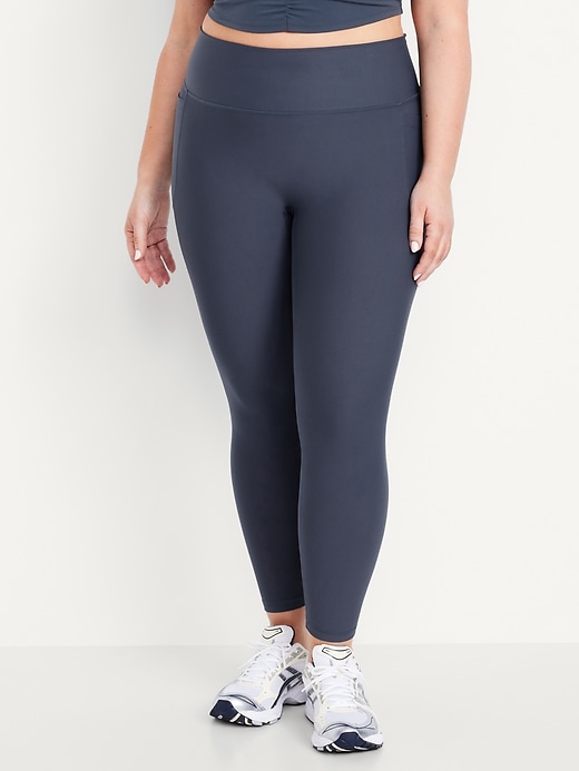 Image number 6 showing, Extra High-Waisted PowerSoft 7/8 Pocket Leggings