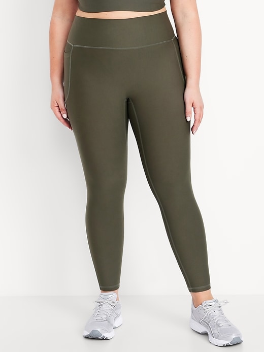 Image number 6 showing, Extra High-Waisted PowerSoft 7/8 Pocket Leggings