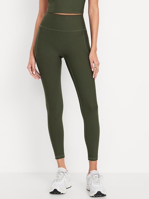 Image number 1 showing, Extra High-Waisted PowerSoft 7/8 Pocket Leggings
