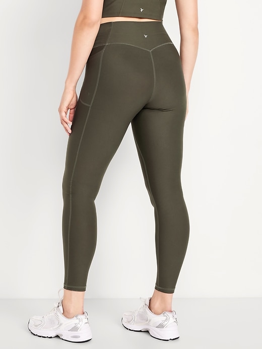 Image number 5 showing, Extra High-Waisted PowerSoft 7/8 Pocket Leggings