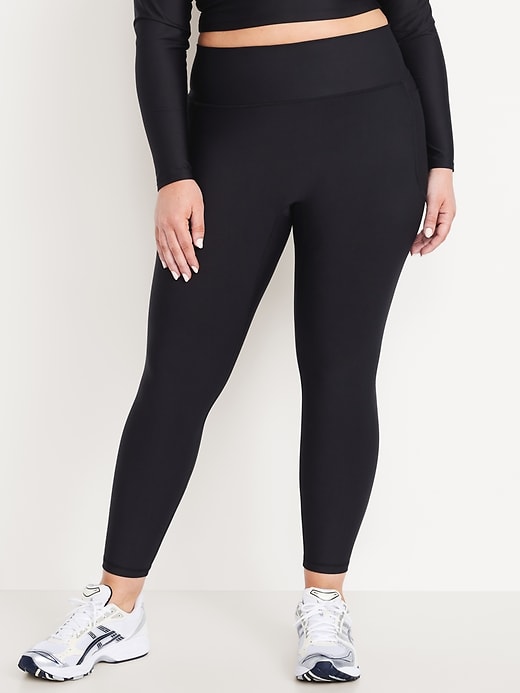 Image number 6 showing, Extra High-Waisted PowerSoft 7/8 Pocket Leggings
