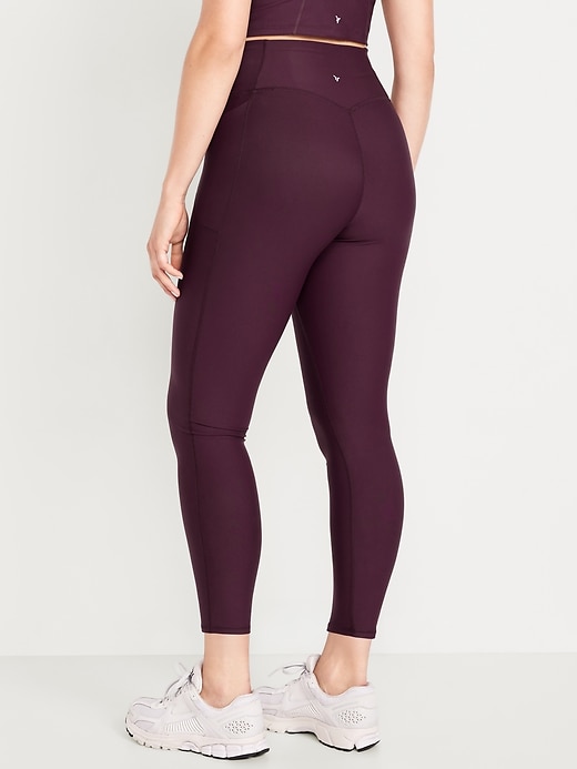 Image number 5 showing, Extra High-Waisted PowerSoft 7/8 Pocket Leggings