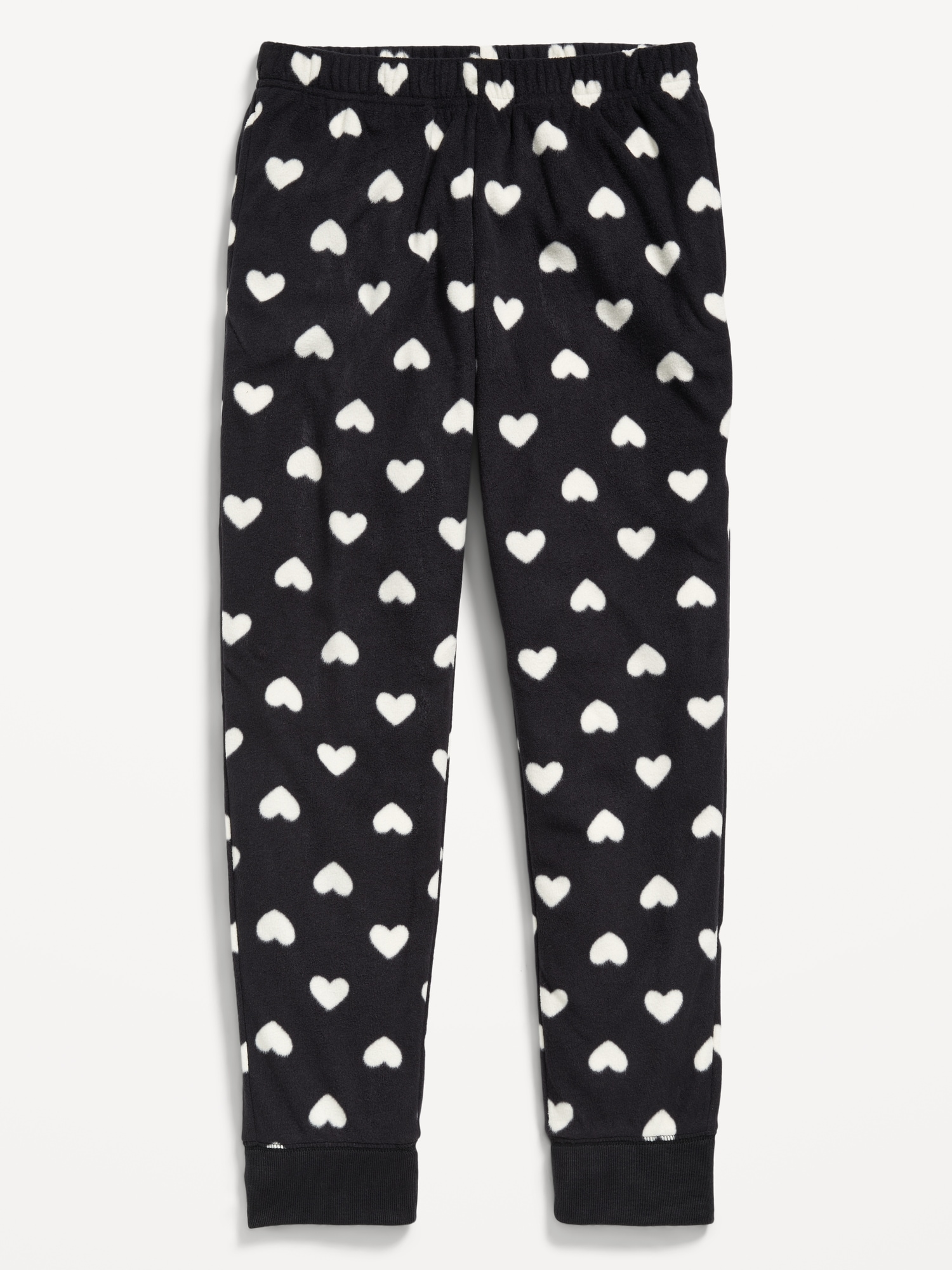 Microfleece Plaid Pajama Jogger Pants for Girls