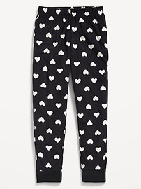 Image number 1 showing, Microfleece Plaid Pajama Jogger Pants for Girls