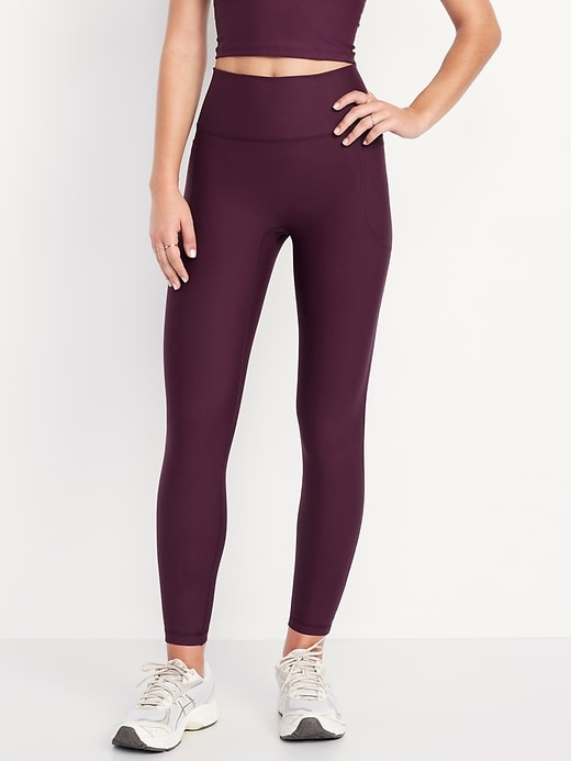 Image number 1 showing, Extra High-Waisted PowerSoft 7/8 Pocket Leggings