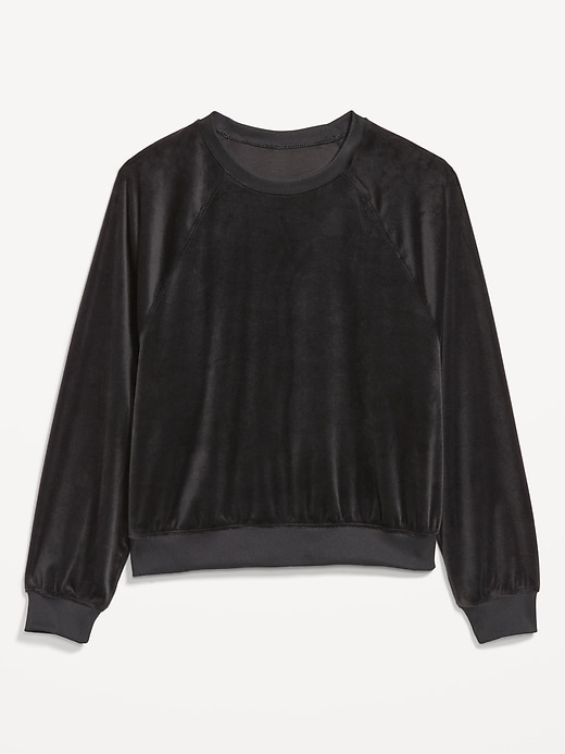 Image number 4 showing, Velour Lounge Top