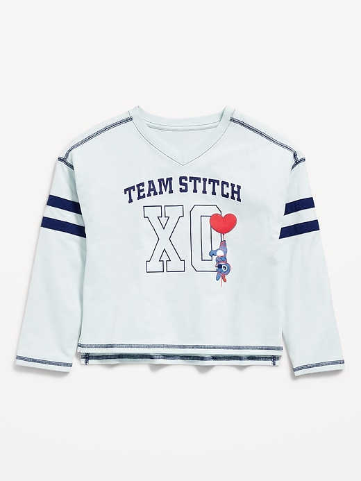 Image number 2 showing, Disney© Stitch Long-Sleeve T-Shirt for Girls