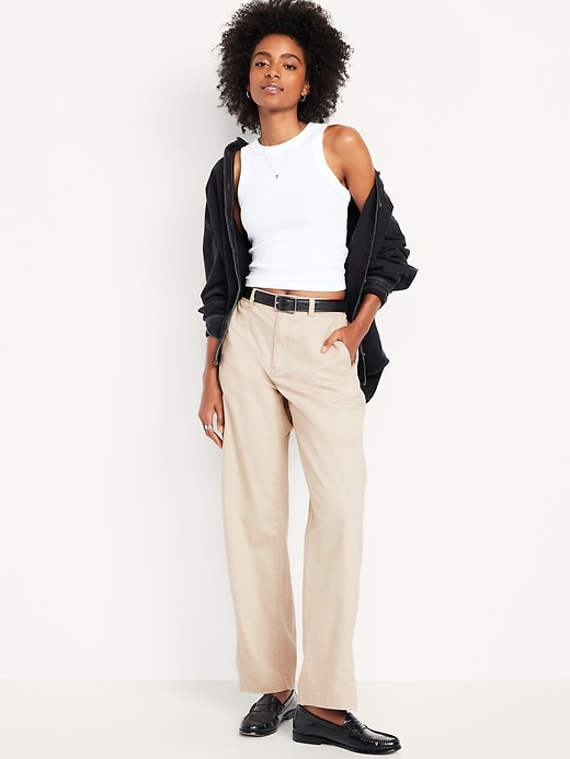 Image number 1 showing, Mid-Rise OGC Barrel Chino Pants