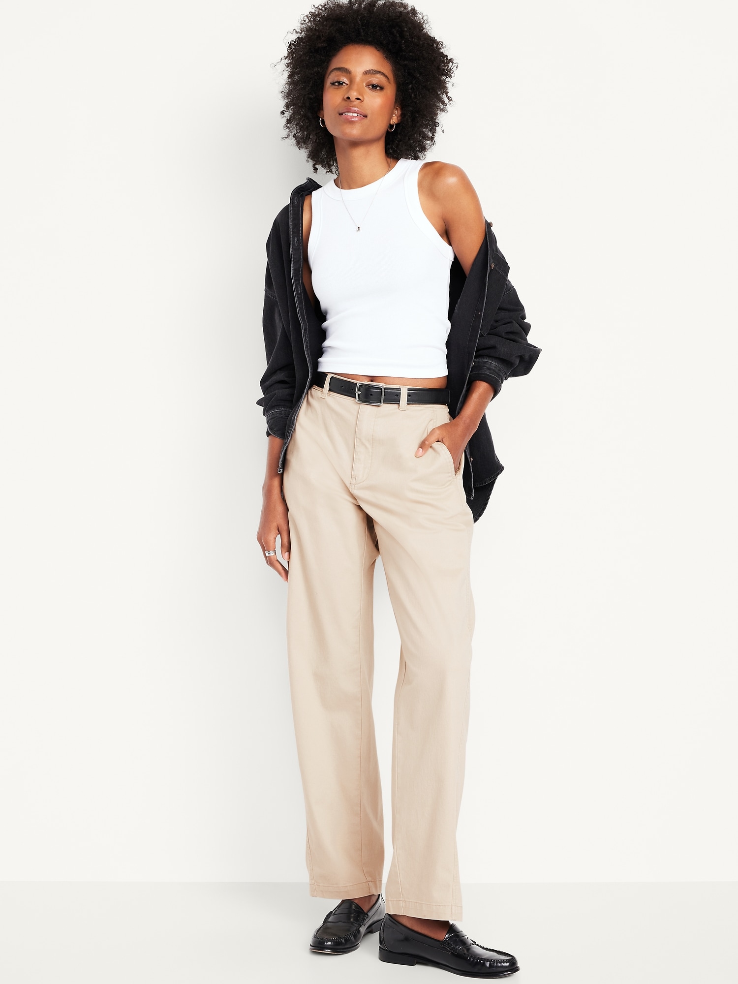 Mid-Rise OGC Barrel Chino Pants