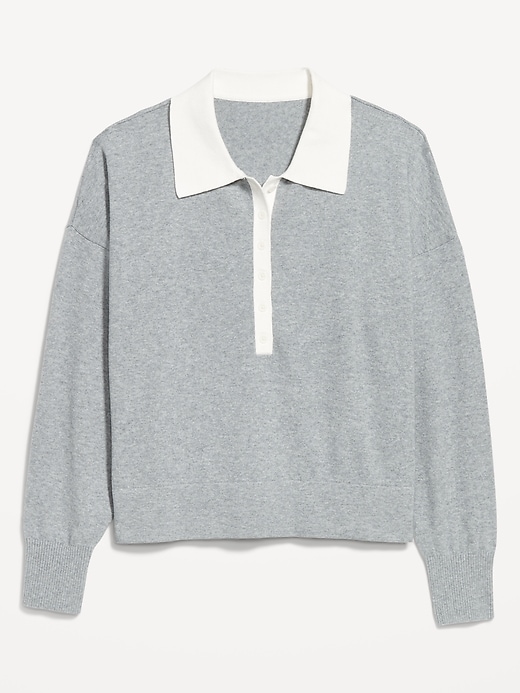 Image number 5 showing, SoSoft Lite Cropped Polo