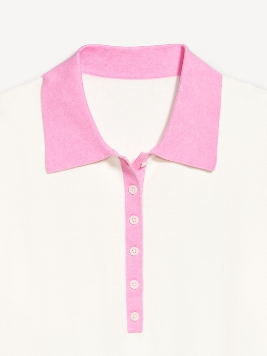 Image number 6 showing, SoSoft Lite Cropped Polo
