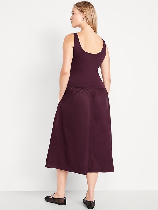 Image number 8 showing, Fit & Flare Sleeveless Midi Dress