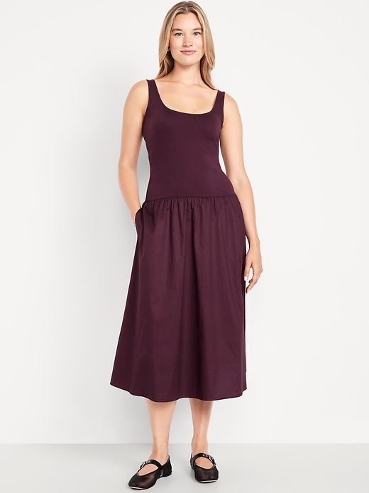 Image number 7 showing, Fit & Flare Sleeveless Midi Dress