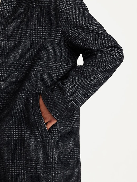 Image number 6 showing, Plaid Twill Topcoat