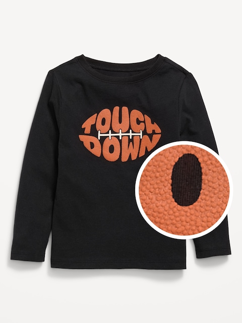 Long-Sleeve Unisex Graphic T-Shirt for Toddler - Black Jack 3