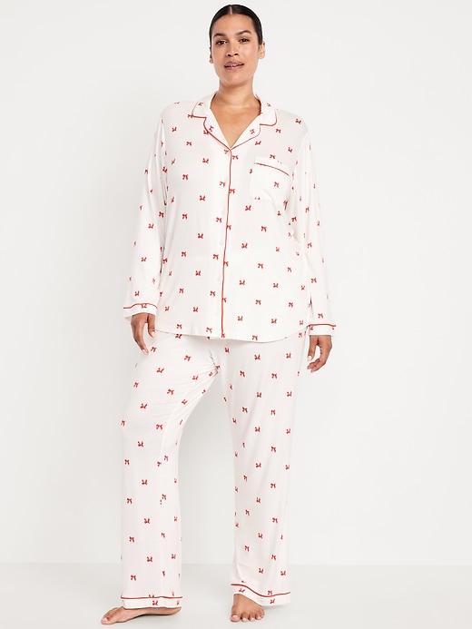 Image number 7 showing, Sunday Sleep Knit Jersey Pant Set
