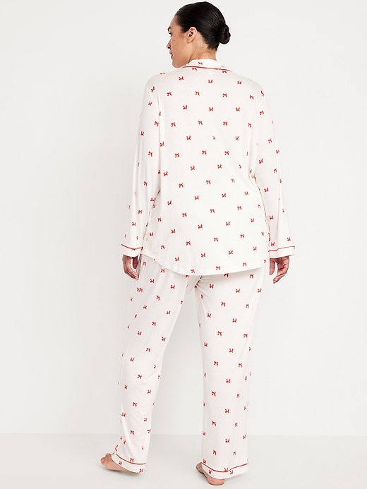 Image number 8 showing, Sunday Sleep Knit Jersey Pant Set
