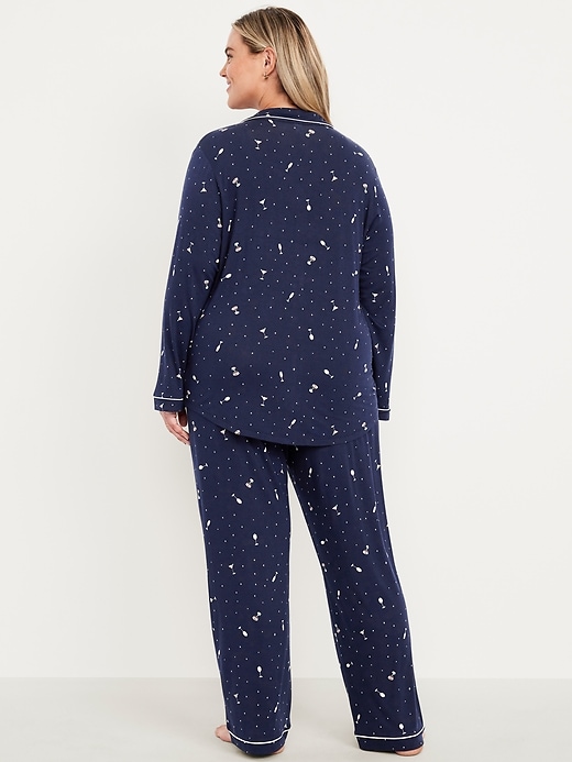 Image number 8 showing, Sunday Sleep Knit Jersey Pant Set