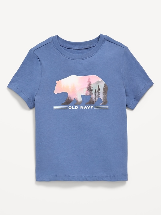 Image number 1 showing, Short-Sleeve Logo-Graphic T-Shirt for Toddler Boys