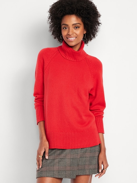 Image number 1 showing, SoSoft Turtleneck Sweater