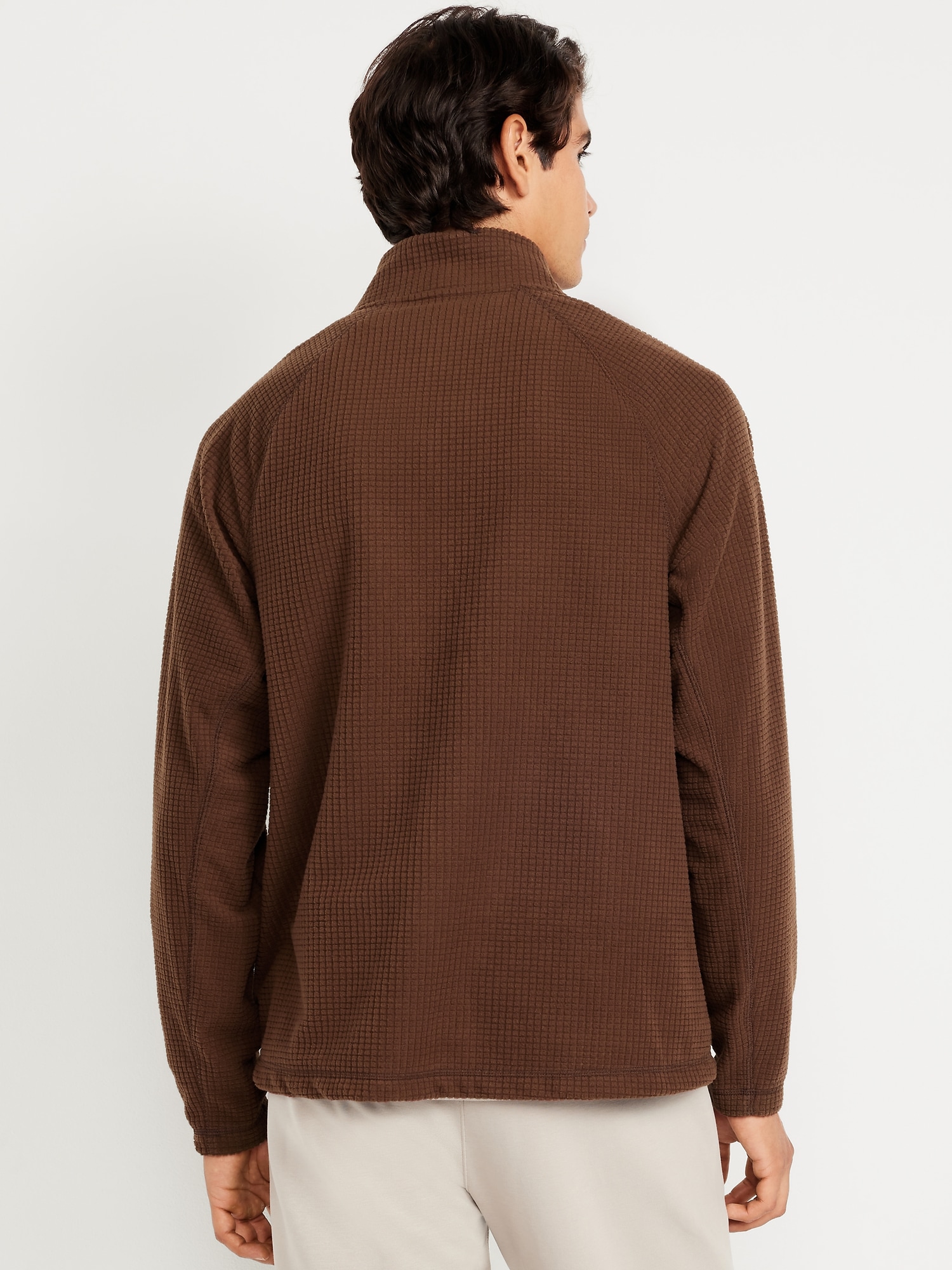 Waffle Half-Zip Performance Pullover