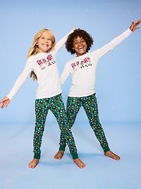 Image number 1 showing, Old Navy x Disney Gender-Neutral Snug-Fit Graphic Pajama Set for Kids