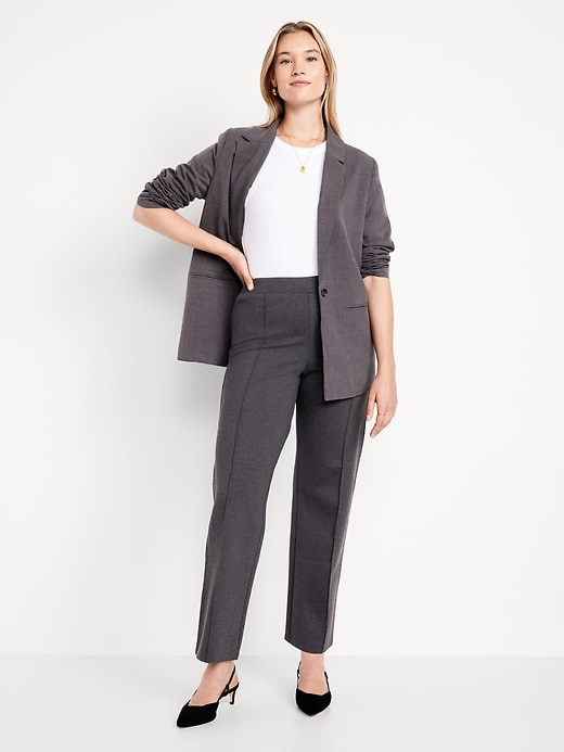 Image number 9 showing, Extra High-Waisted Stevie Straight Pants