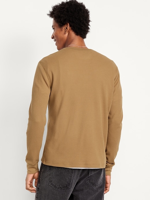Image number 2 showing, Waffle Henley T-Shirt