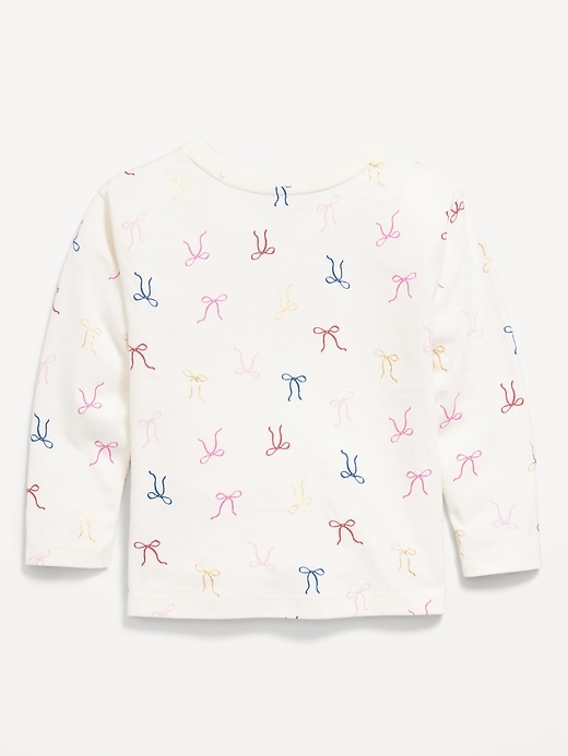 Printed Long-Sleeve T-Shirt for Toddler Girls