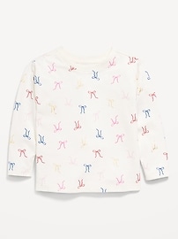 Image number 1 showing, Printed Long-Sleeve T-Shirt for Toddler Girls