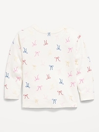 Image number 2 showing, Printed Long-Sleeve T-Shirt for Toddler Girls