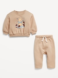 Image number 3 showing, Disney© Unisex Graphic Sweatshirt and Sweatpants Set for Baby