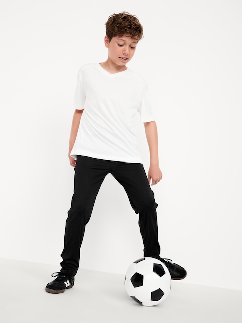 Slim Performance Jogger Soccer Pants for Boys - Blackjack