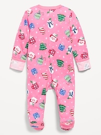 Image number 2 showing, 2-Way-Zip Sleep & Play Footed One-Piece for Baby