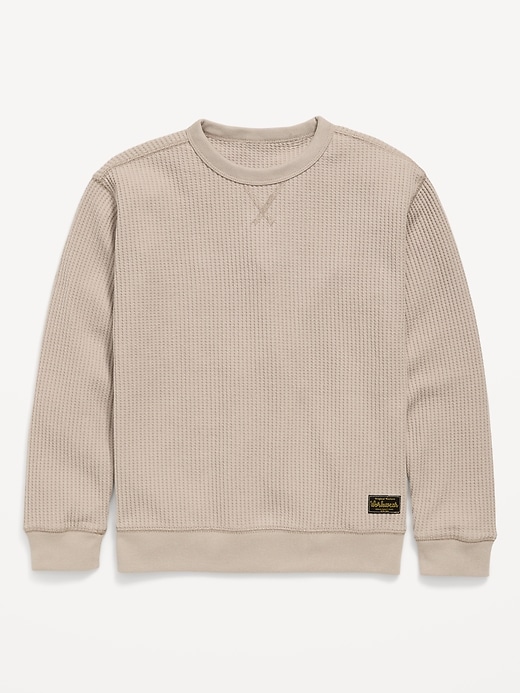 Image number 1 showing, Long-Sleeve Thermal-Knit T-Shirt for Boys