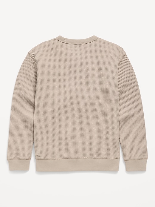 Image number 2 showing, Long-Sleeve Thermal-Knit T-Shirt for Boys